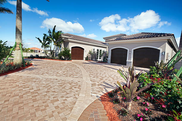 Residential Paver Driveway in Hamlet, NC